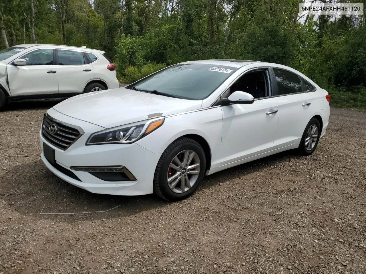 2017 Hyundai Sonata Se VIN: 5NPE24AFXHH461120 Lot: 68356104