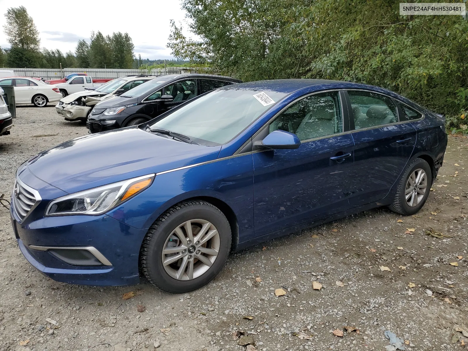 2017 Hyundai Sonata Se VIN: 5NPE24AF4HH530481 Lot: 68543844