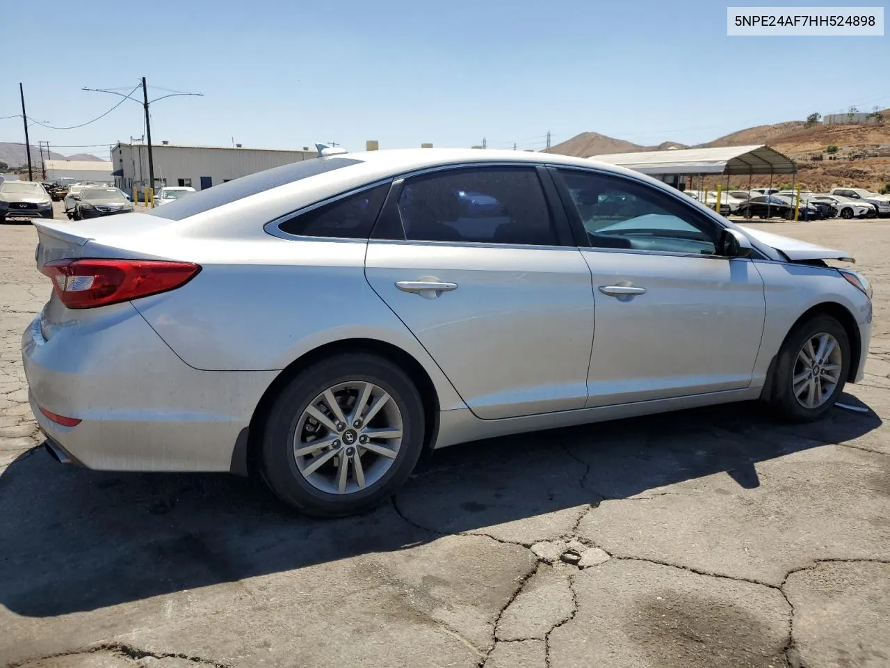 2017 Hyundai Sonata Se VIN: 5NPE24AF7HH524898 Lot: 68678554