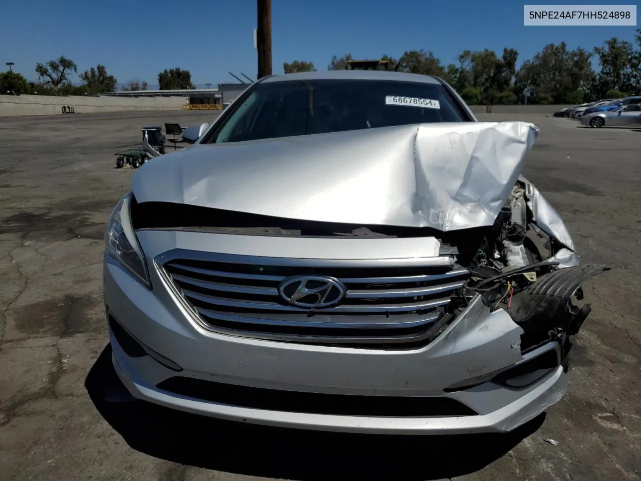 5NPE24AF7HH524898 2017 Hyundai Sonata Se