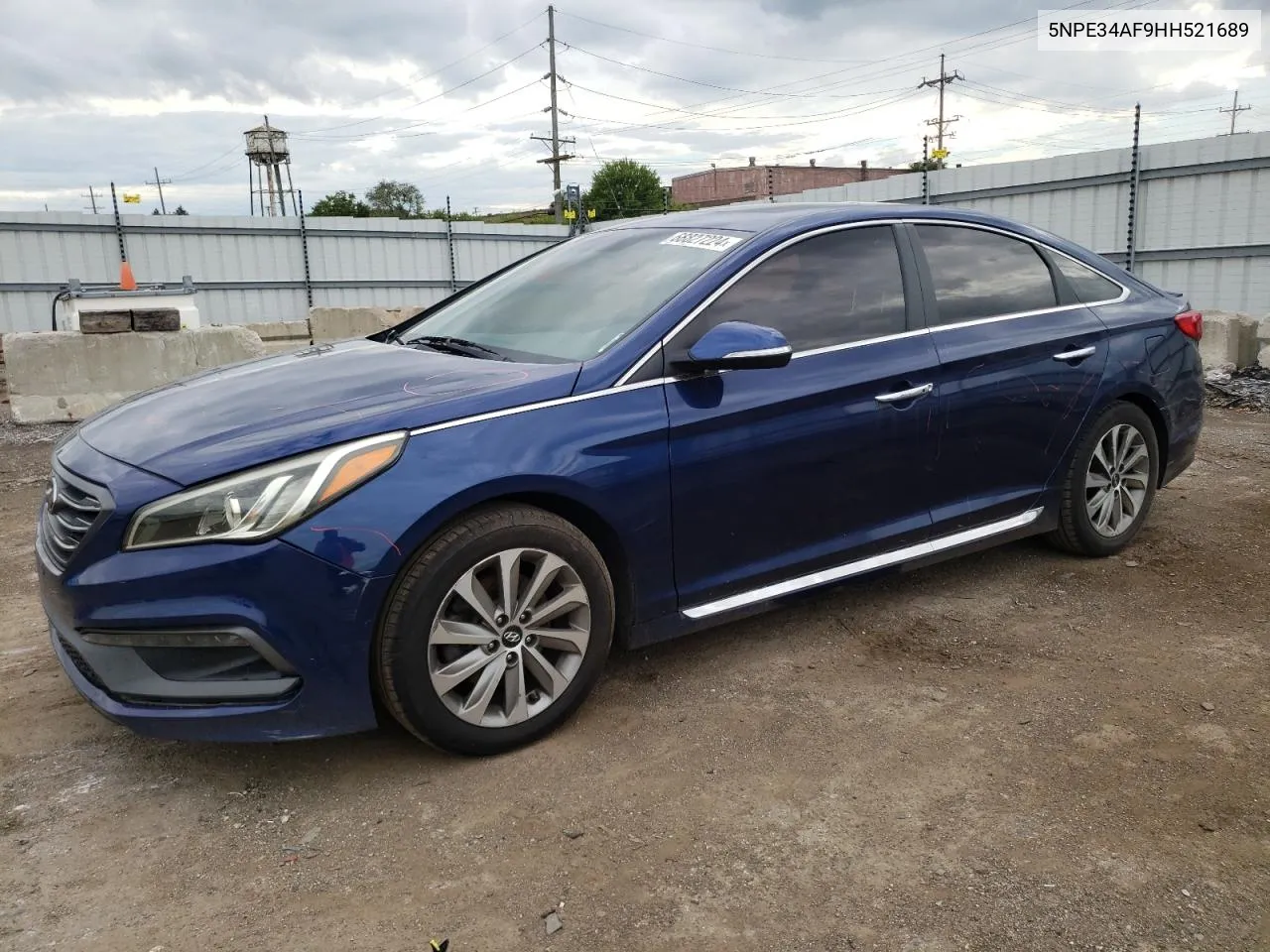 2017 Hyundai Sonata Sport VIN: 5NPE34AF9HH521689 Lot: 68827224