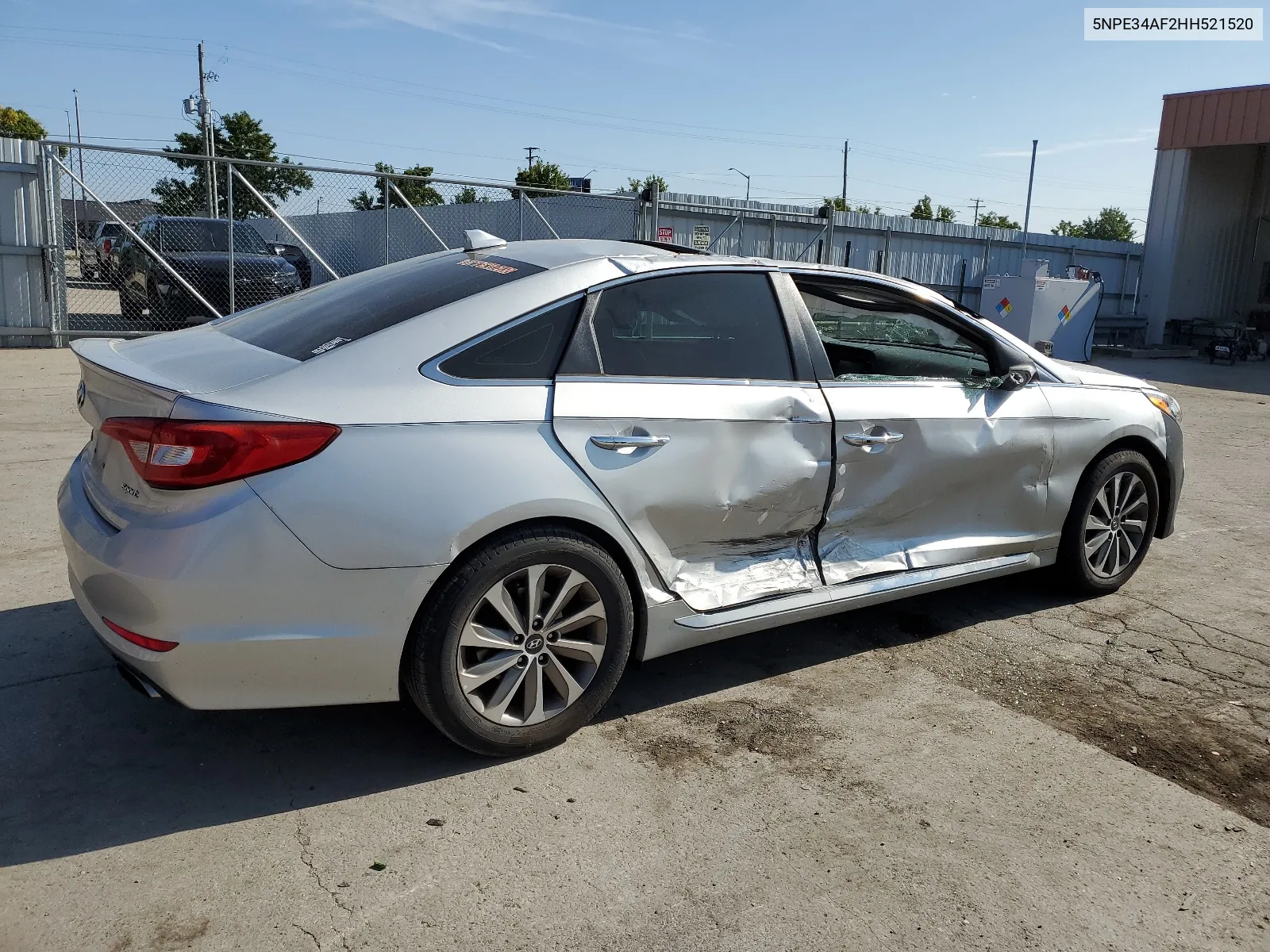 5NPE34AF2HH521520 2017 Hyundai Sonata Sport