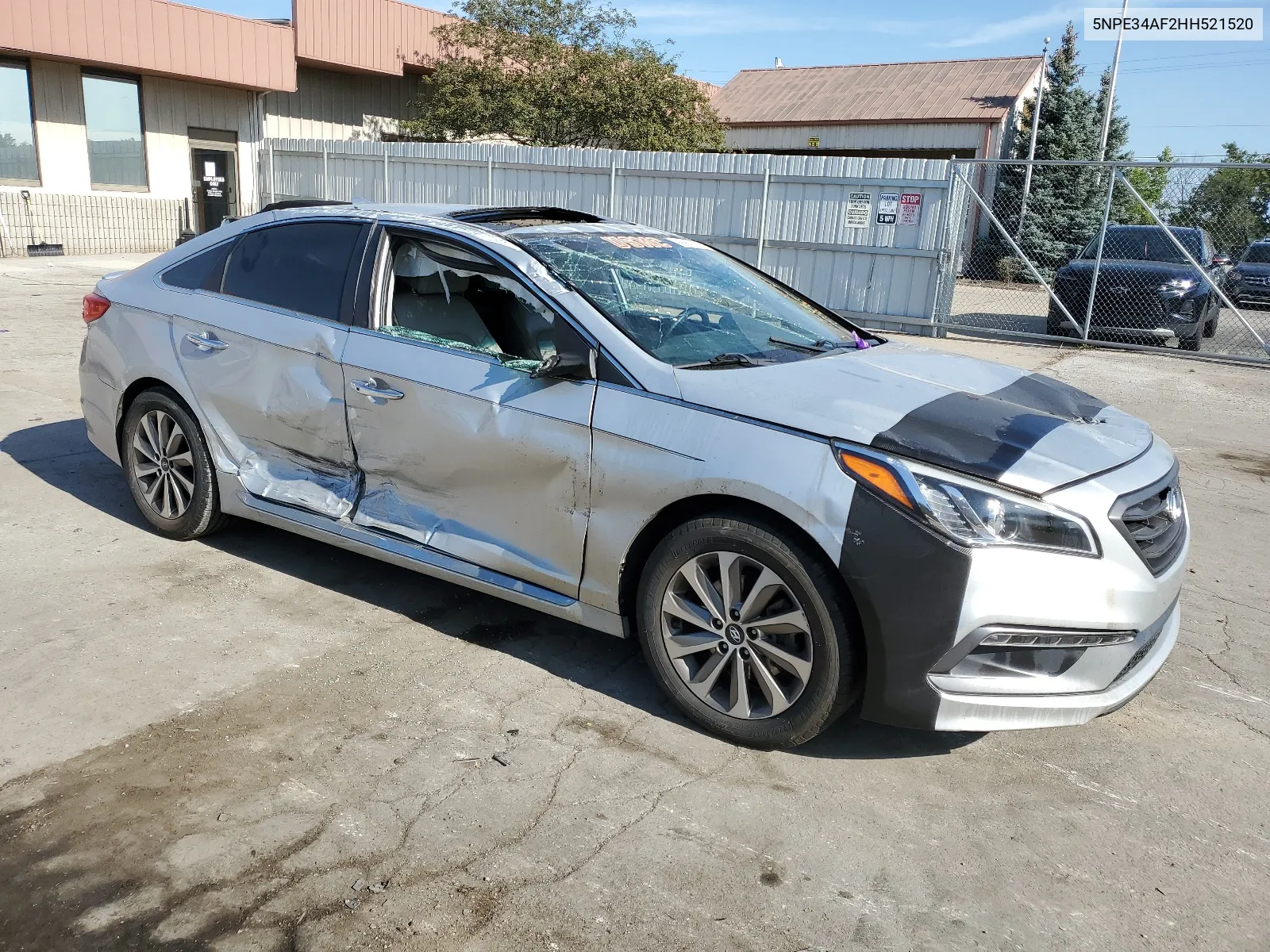 5NPE34AF2HH521520 2017 Hyundai Sonata Sport