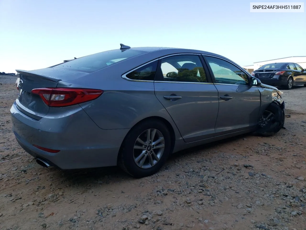 2017 Hyundai Sonata Se VIN: 5NPE24AF3HH511887 Lot: 68930024