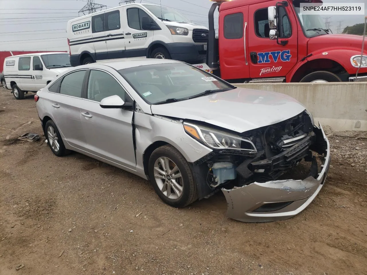 5NPE24AF7HH523119 2017 Hyundai Sonata Se