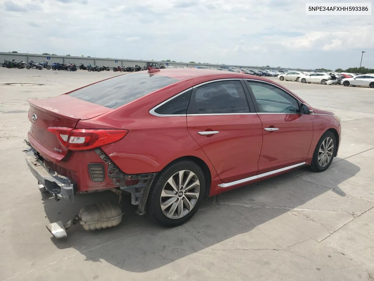 2017 Hyundai Sonata Sport VIN: 5NPE34AFXHH593386 Lot: 69115514