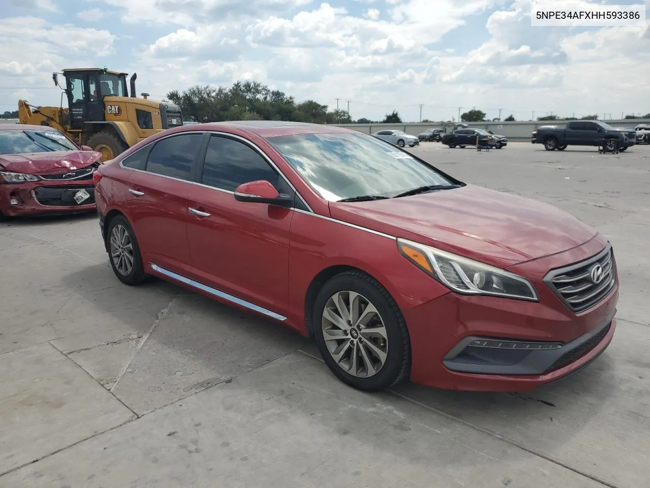 2017 Hyundai Sonata Sport VIN: 5NPE34AFXHH593386 Lot: 69115514