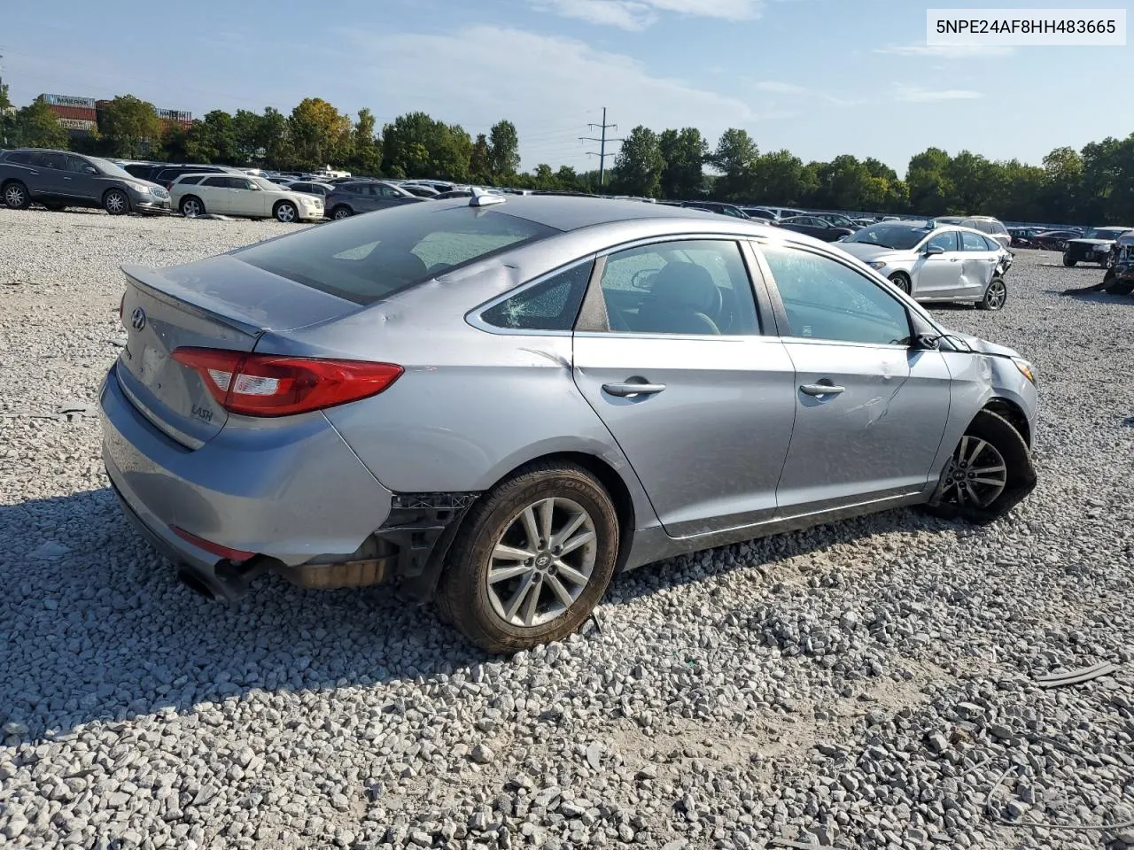 5NPE24AF8HH483665 2017 Hyundai Sonata Se