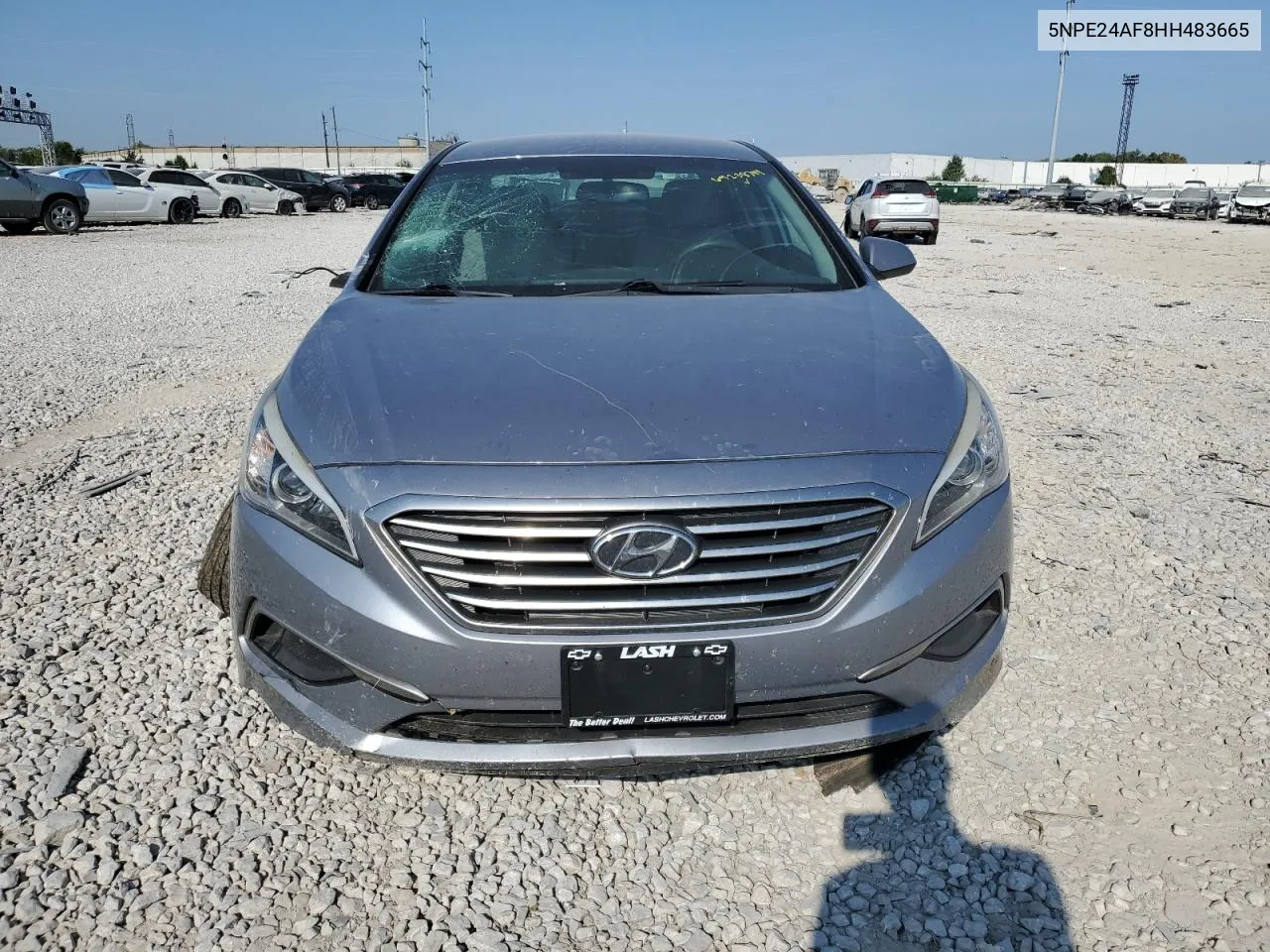 2017 Hyundai Sonata Se VIN: 5NPE24AF8HH483665 Lot: 69238744