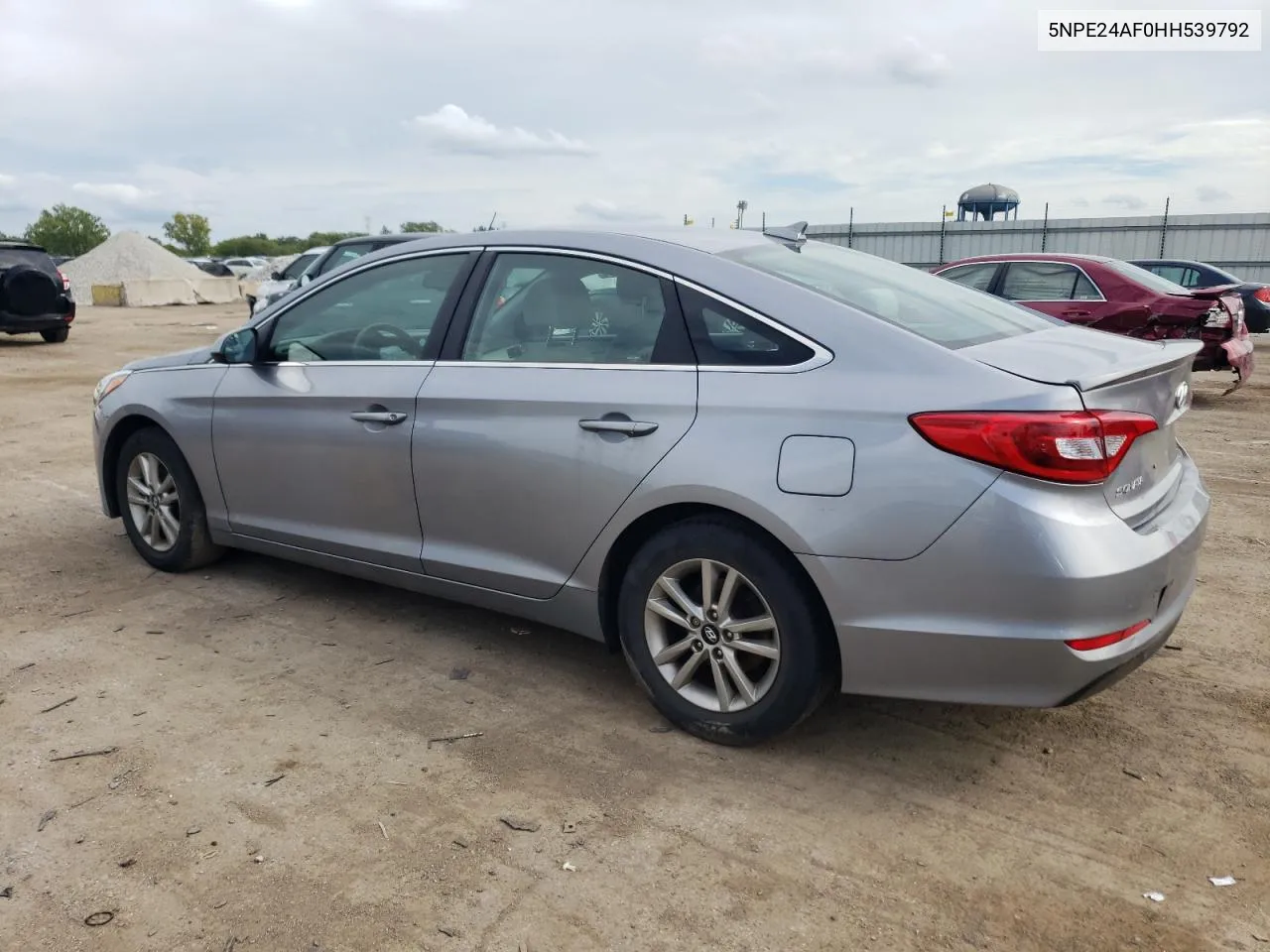 2017 Hyundai Sonata Se VIN: 5NPE24AF0HH539792 Lot: 69276724