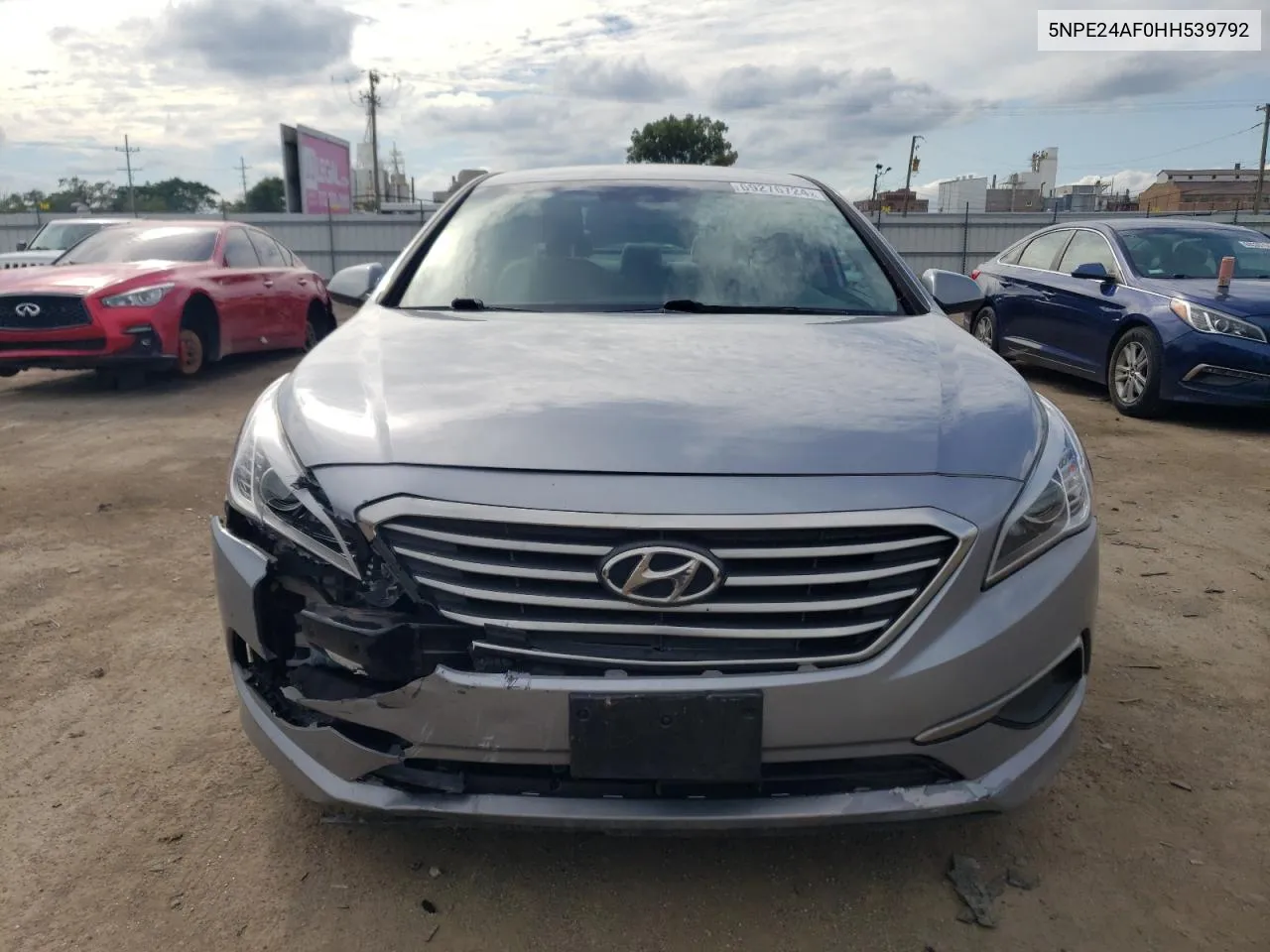 5NPE24AF0HH539792 2017 Hyundai Sonata Se