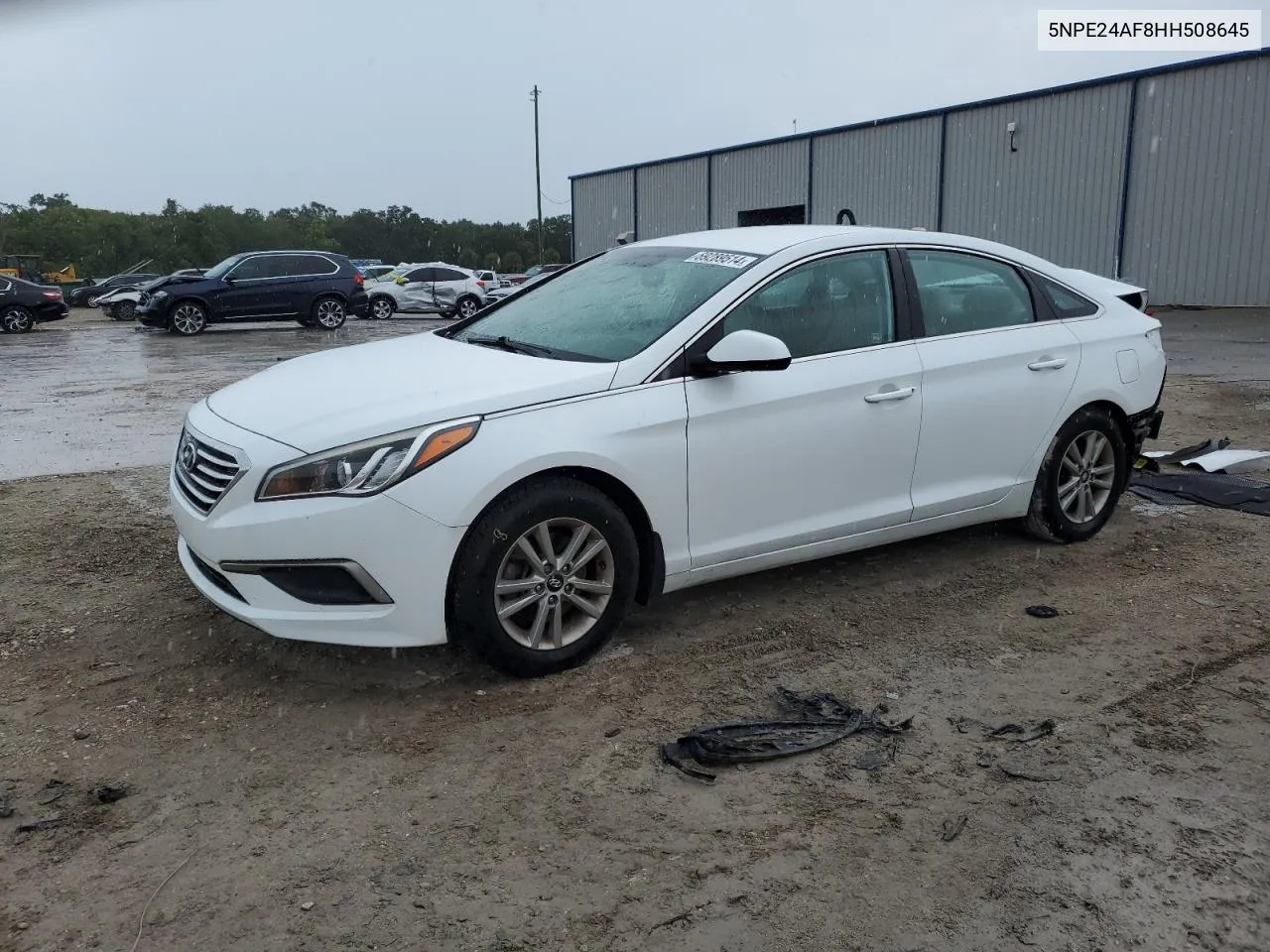 2017 Hyundai Sonata Se VIN: 5NPE24AF8HH508645 Lot: 69289514