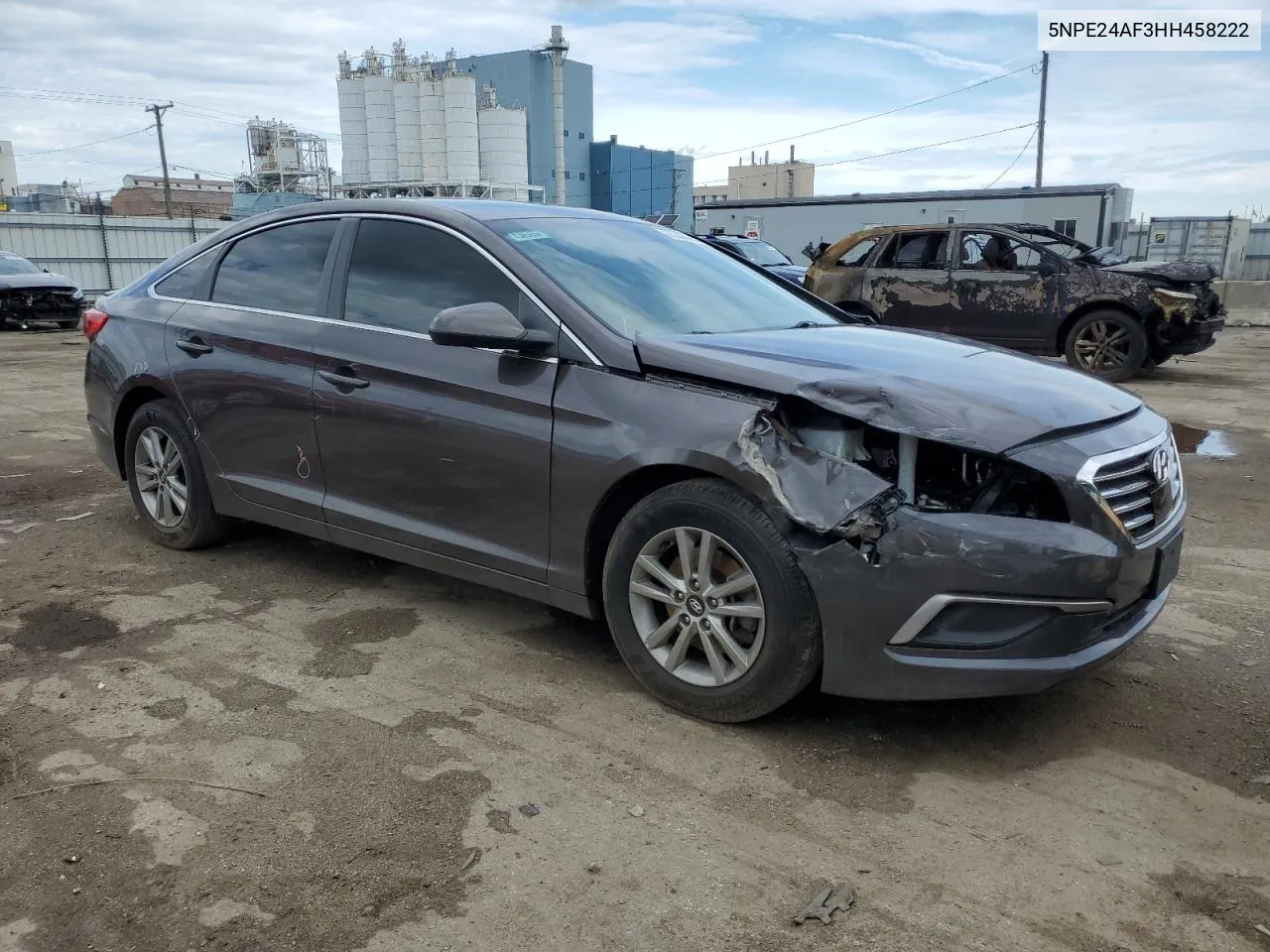 2017 Hyundai Sonata Se VIN: 5NPE24AF3HH458222 Lot: 69300264