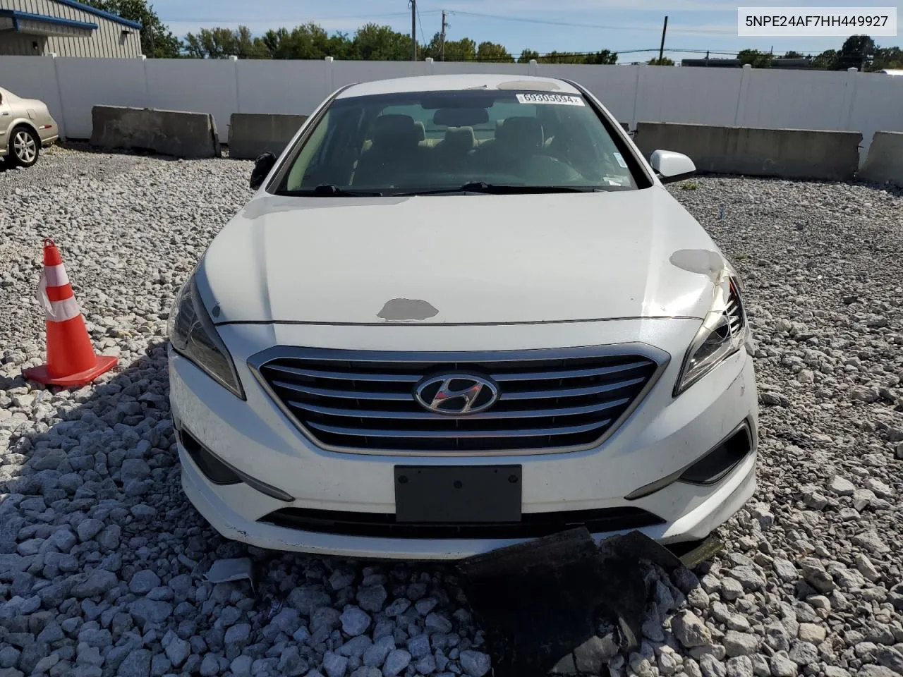 2017 Hyundai Sonata Se VIN: 5NPE24AF7HH449927 Lot: 69305694