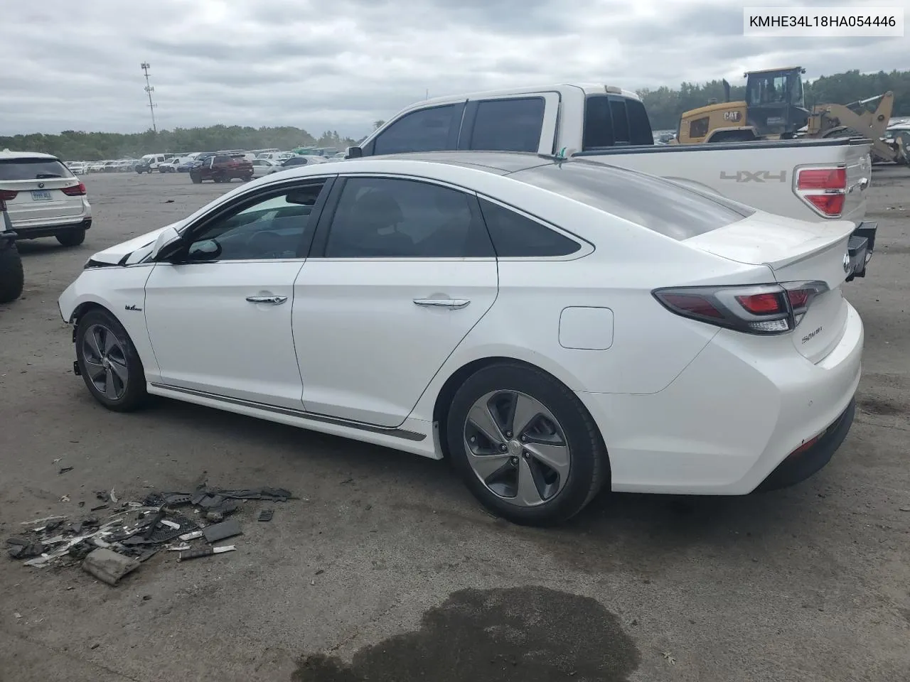 2017 Hyundai Sonata Hybrid VIN: KMHE34L18HA054446 Lot: 69332464