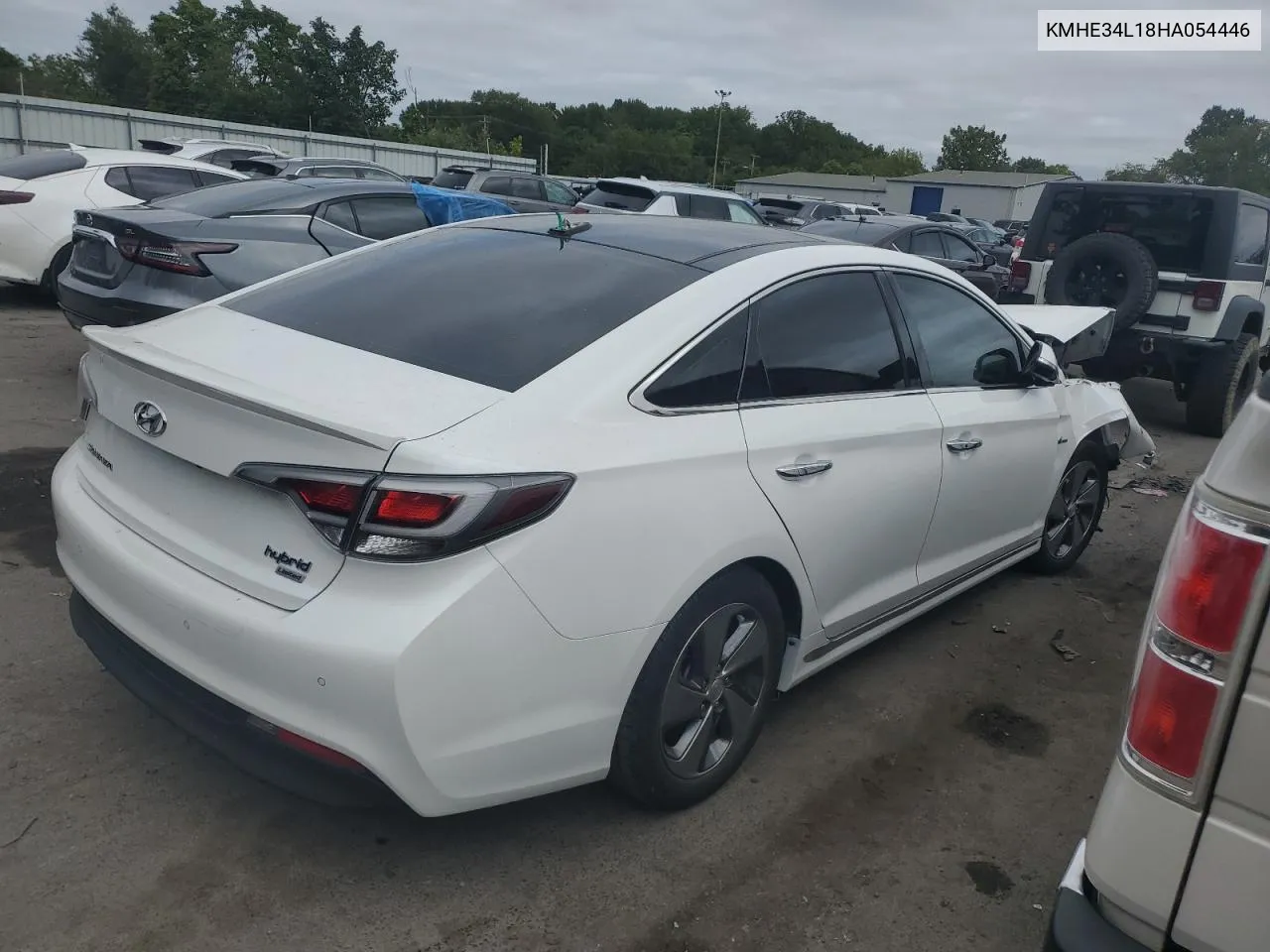 2017 Hyundai Sonata Hybrid VIN: KMHE34L18HA054446 Lot: 69332464