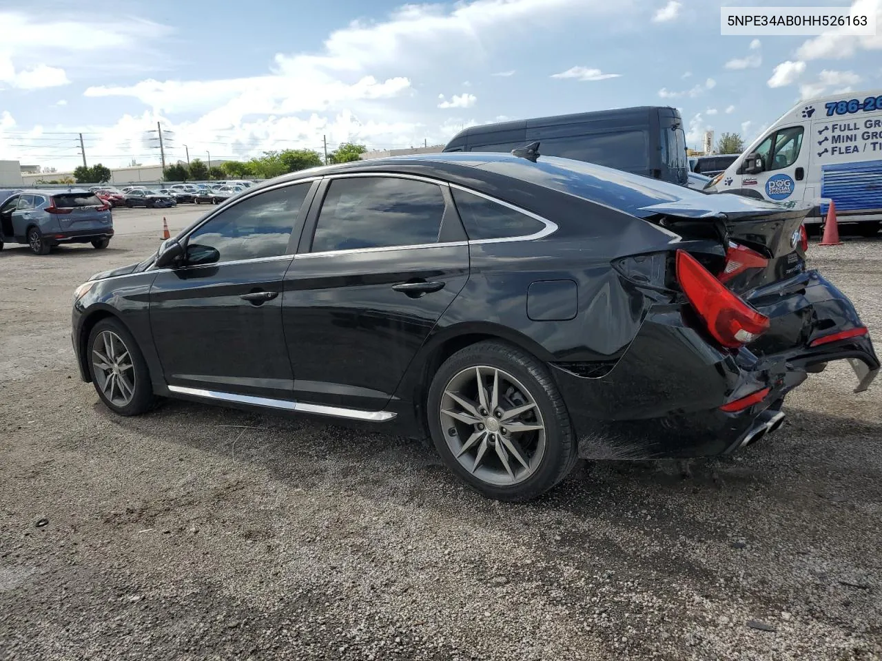 2017 Hyundai Sonata Sport VIN: 5NPE34AB0HH526163 Lot: 69381074