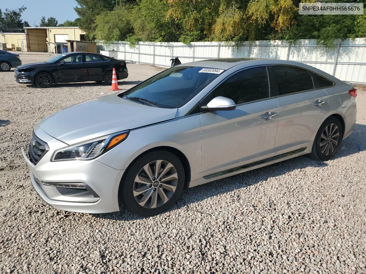 5NPE34AF0HH565676 2017 Hyundai Sonata Sport