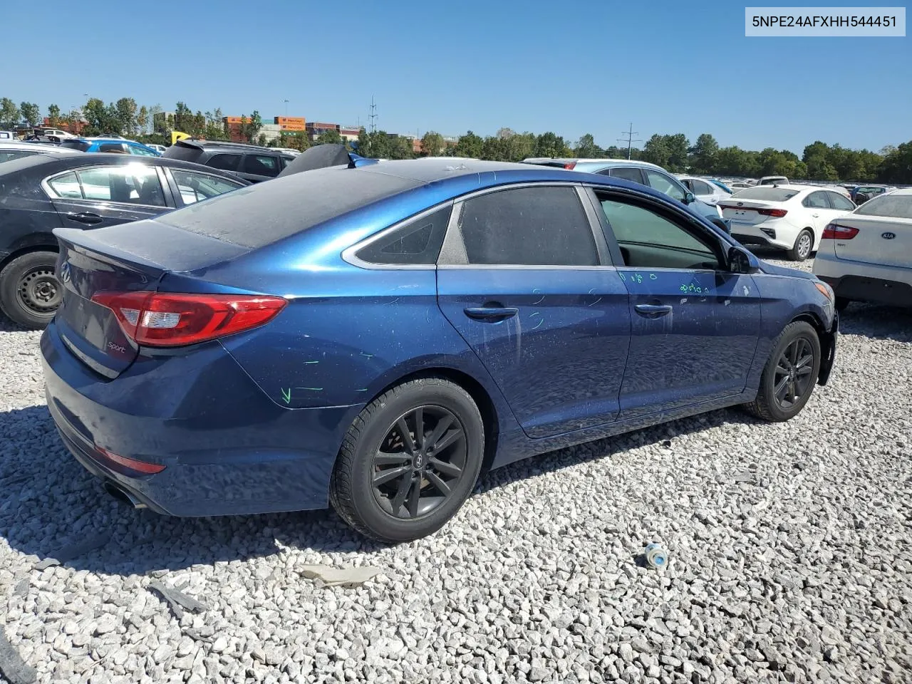 5NPE24AFXHH544451 2017 Hyundai Sonata Se