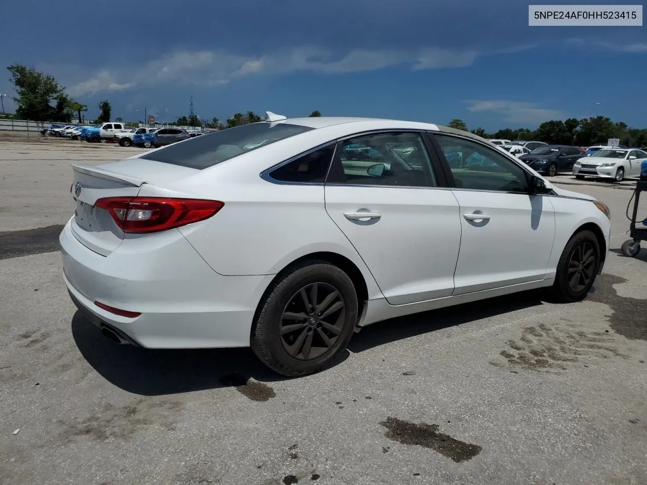 2017 Hyundai Sonata Se VIN: 5NPE24AF0HH523415 Lot: 69613334