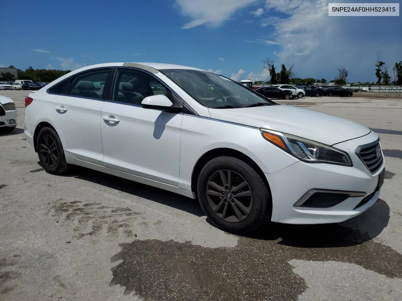 2017 Hyundai Sonata Se VIN: 5NPE24AF0HH523415 Lot: 69613334