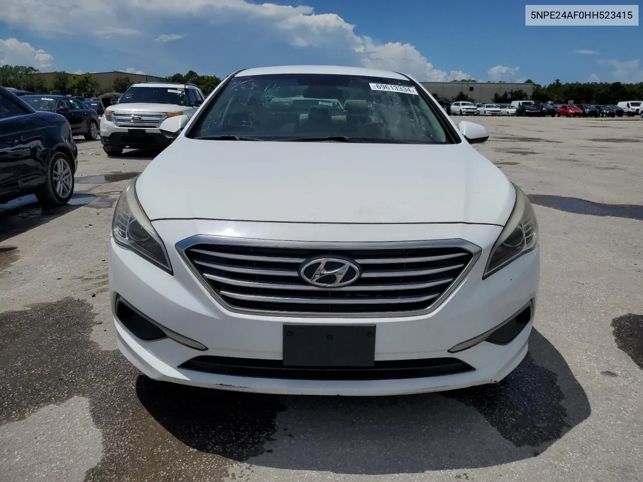 2017 Hyundai Sonata Se VIN: 5NPE24AF0HH523415 Lot: 69613334