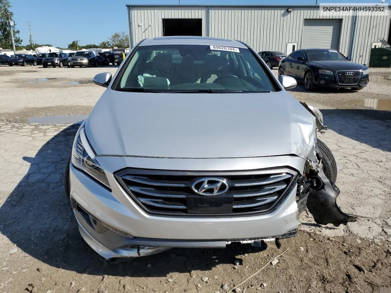 5NPE34AF4HH593352 2017 Hyundai Sonata Sport