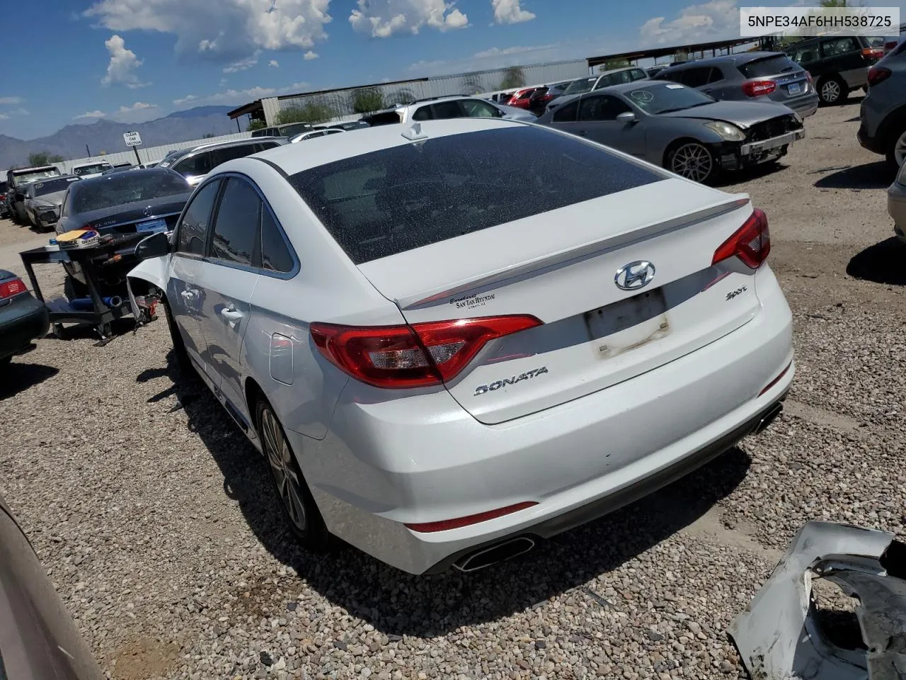 2017 Hyundai Sonata Sport VIN: 5NPE34AF6HH538725 Lot: 69669154