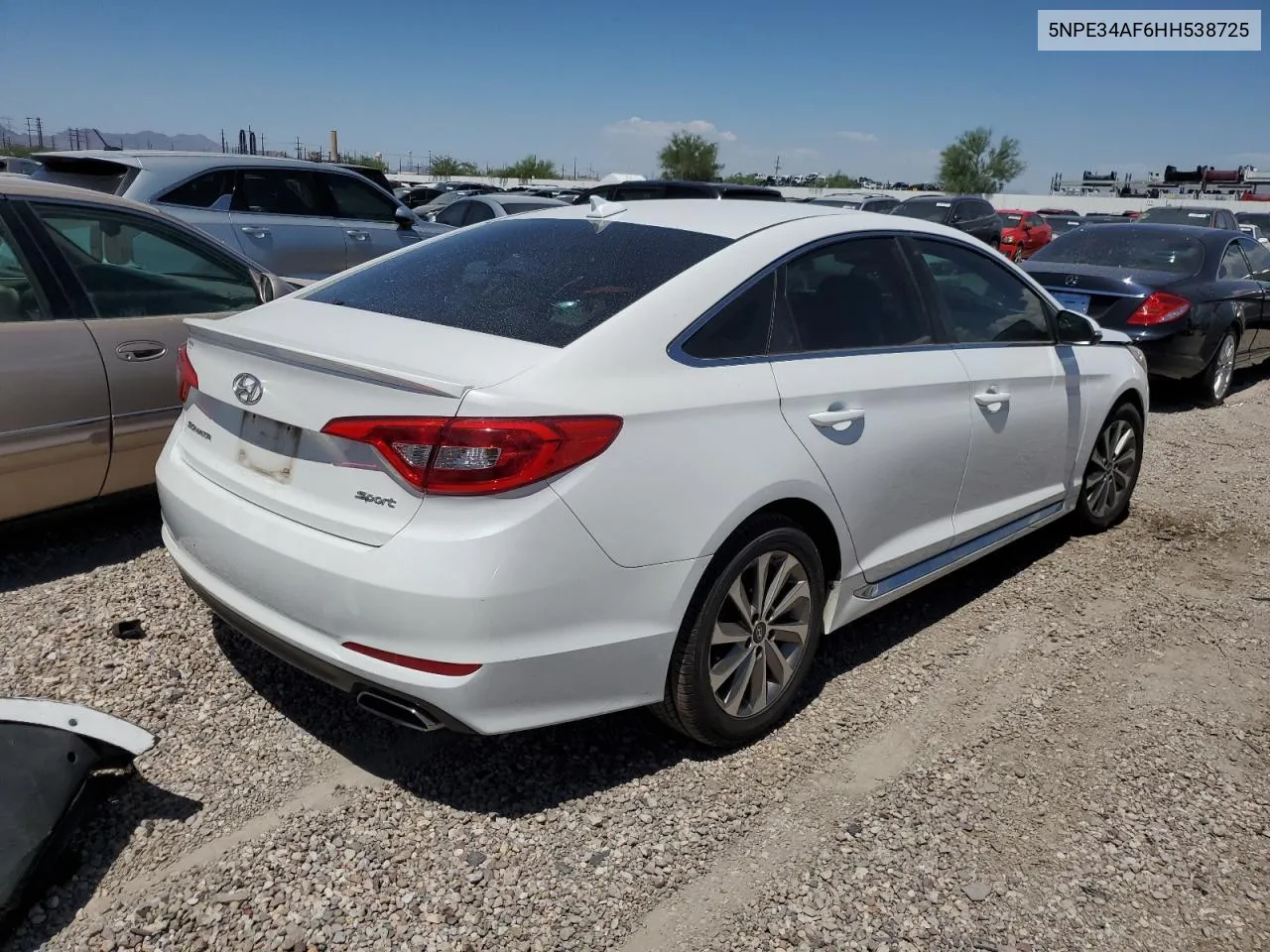 2017 Hyundai Sonata Sport VIN: 5NPE34AF6HH538725 Lot: 69669154