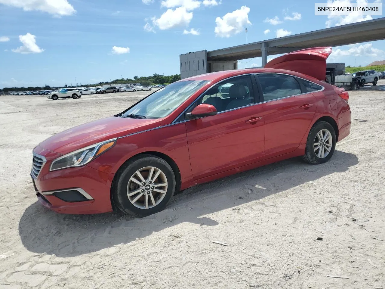 2017 Hyundai Sonata Se VIN: 5NPE24AF5HH460408 Lot: 69695554