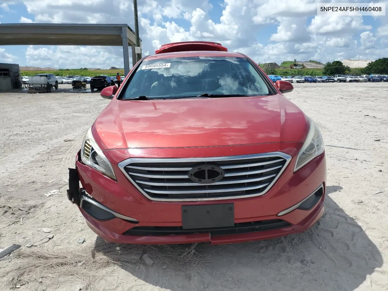 2017 Hyundai Sonata Se VIN: 5NPE24AF5HH460408 Lot: 69695554