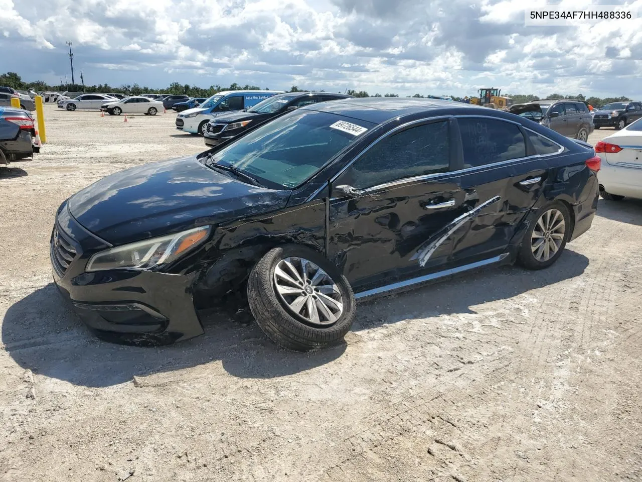 5NPE34AF7HH488336 2017 Hyundai Sonata Sport