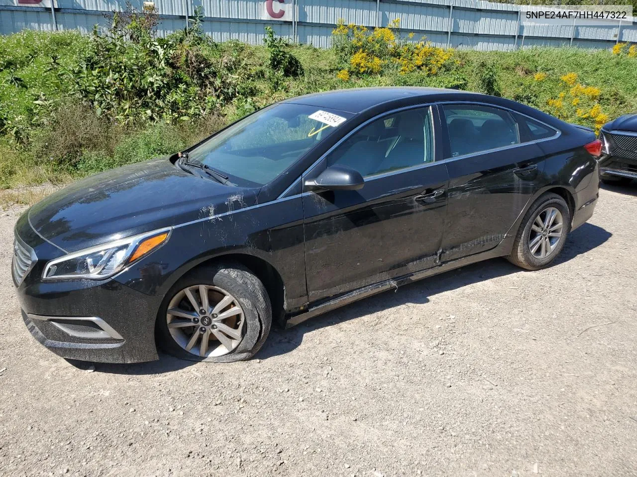 2017 Hyundai Sonata Se VIN: 5NPE24AF7HH447322 Lot: 69745894