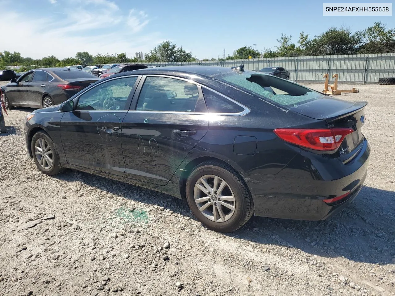 2017 Hyundai Sonata Se VIN: 5NPE24AFXHH555658 Lot: 69852164