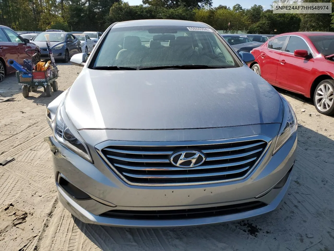 2017 Hyundai Sonata Se VIN: 5NPE24AF7HH548974 Lot: 69860394