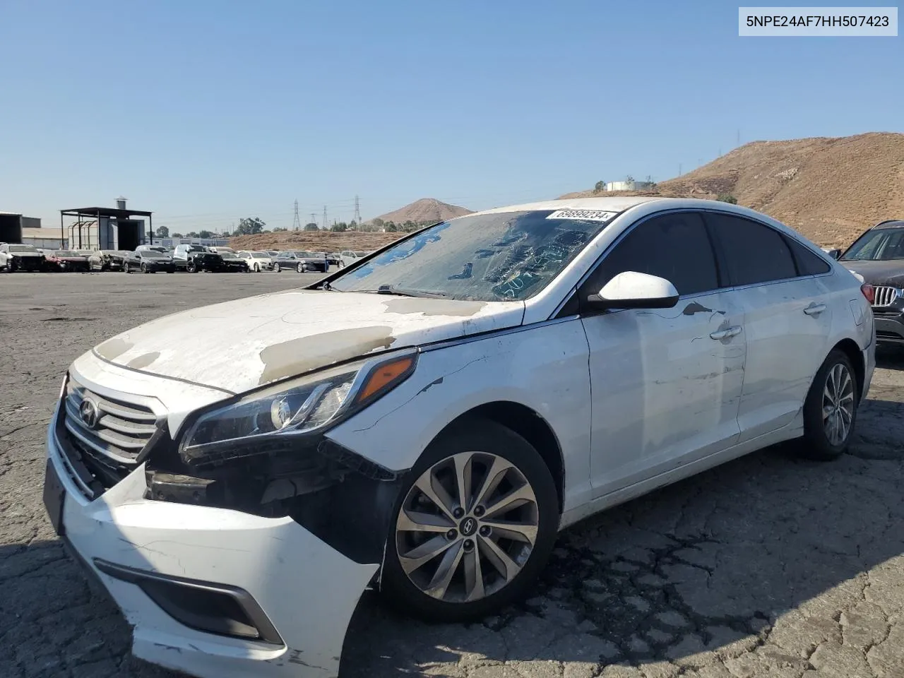 5NPE24AF7HH507423 2017 Hyundai Sonata Se