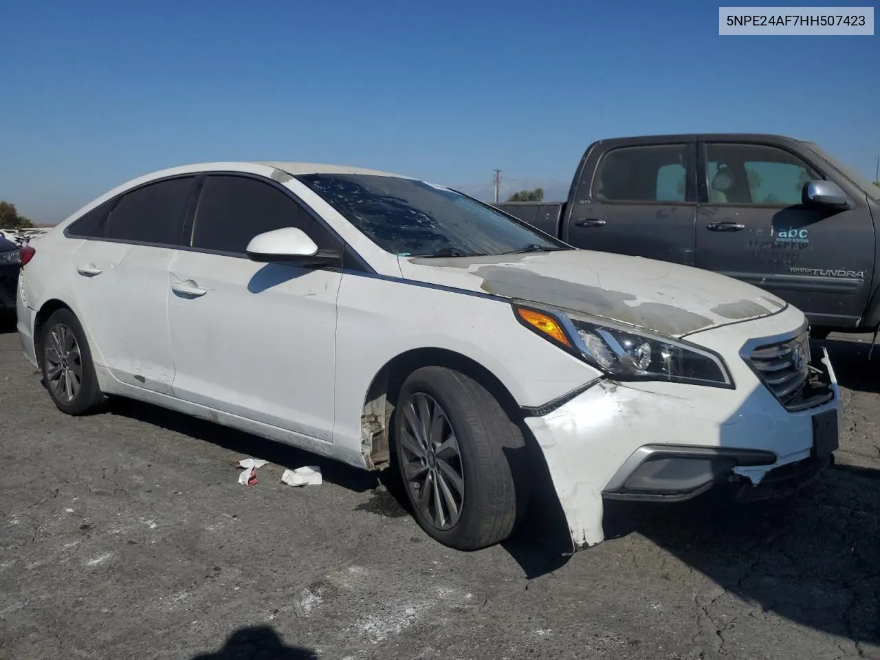 2017 Hyundai Sonata Se VIN: 5NPE24AF7HH507423 Lot: 69899234