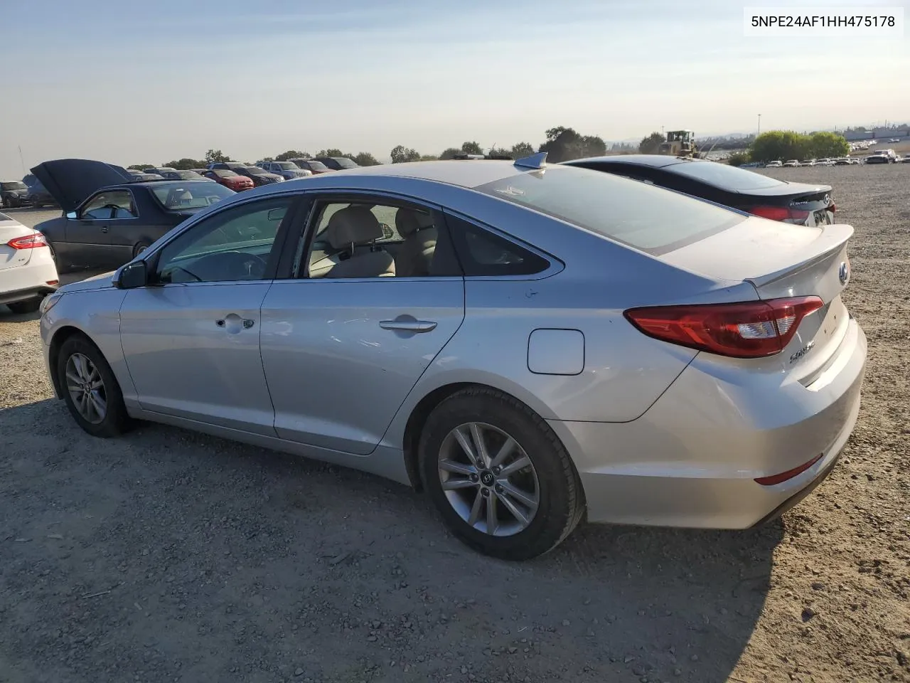 2017 Hyundai Sonata Se VIN: 5NPE24AF1HH475178 Lot: 69960374