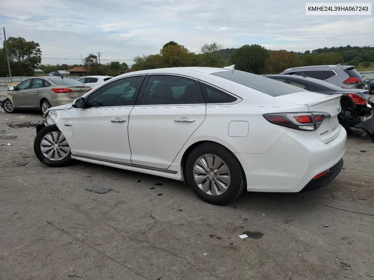 KMHE24L39HA067243 2017 Hyundai Sonata Hybrid