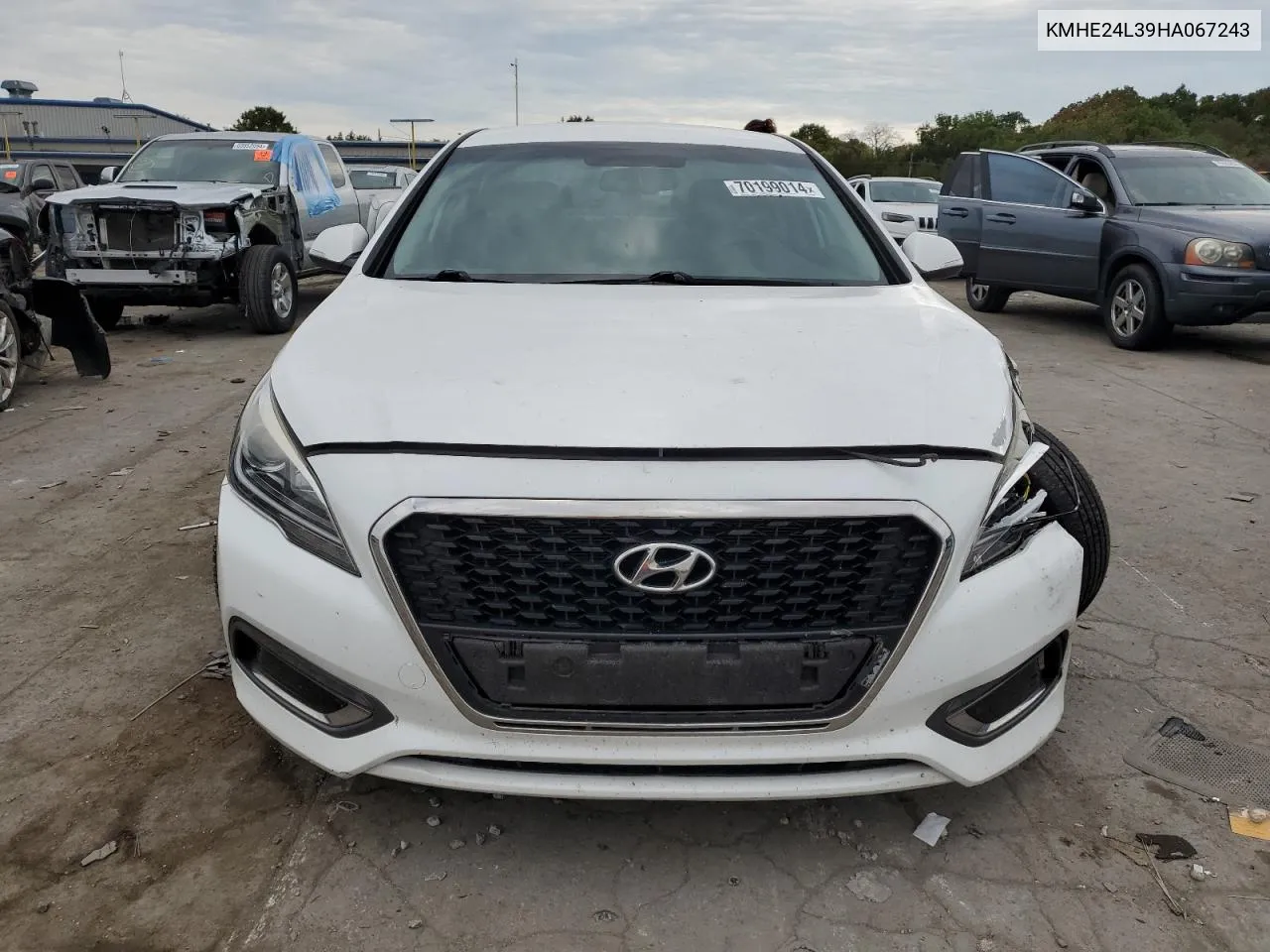 KMHE24L39HA067243 2017 Hyundai Sonata Hybrid