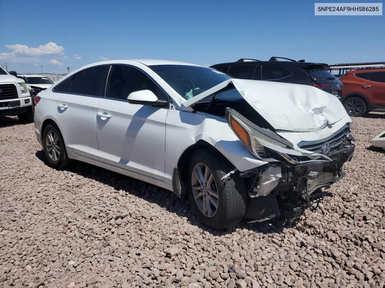 2017 Hyundai Sonata Se VIN: 5NPE24AF9HH586285 Lot: 70303984