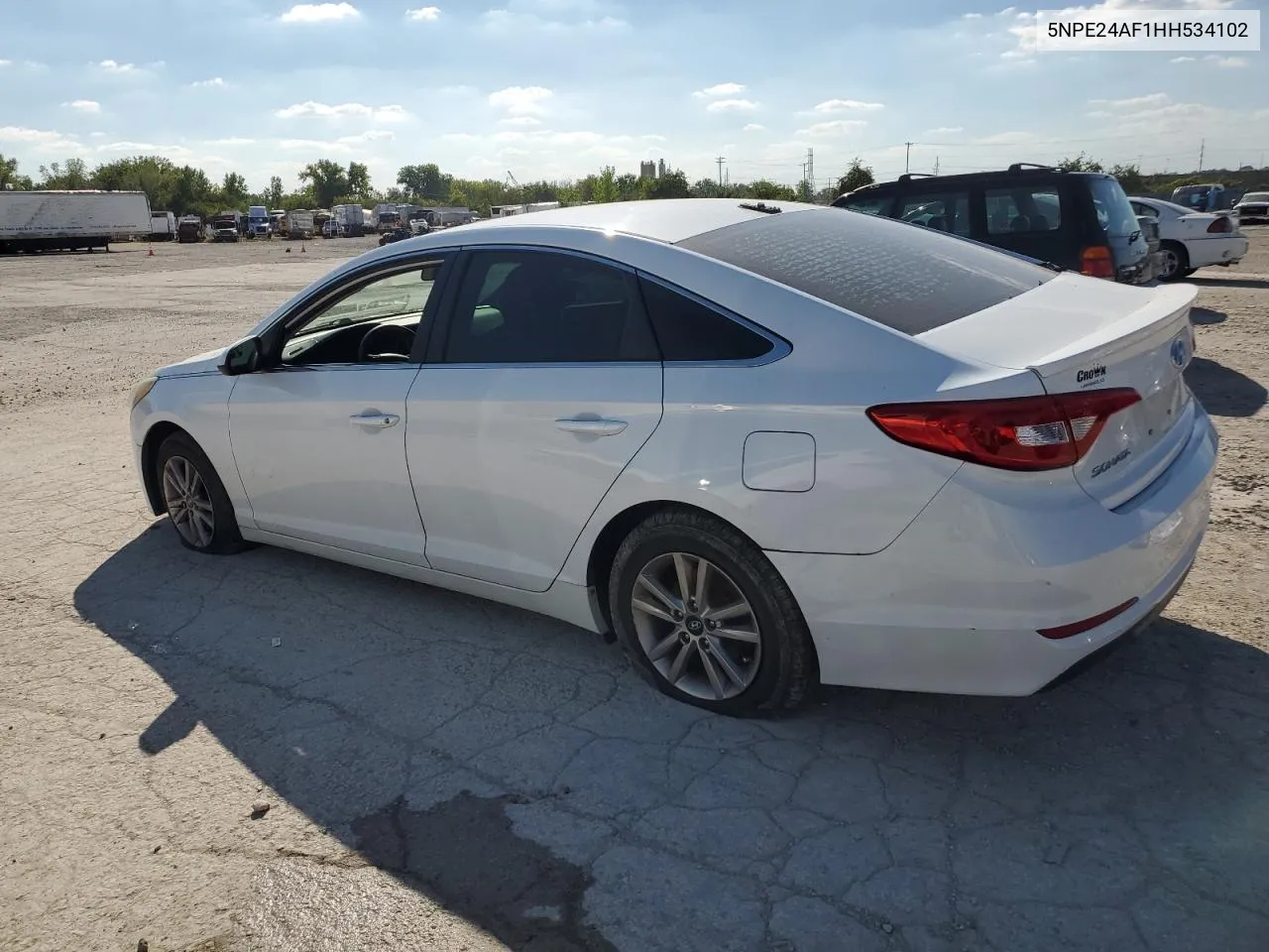 5NPE24AF1HH534102 2017 Hyundai Sonata Se