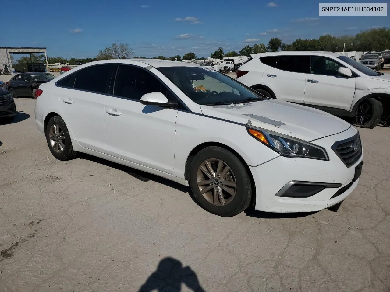 2017 Hyundai Sonata Se VIN: 5NPE24AF1HH534102 Lot: 70444544