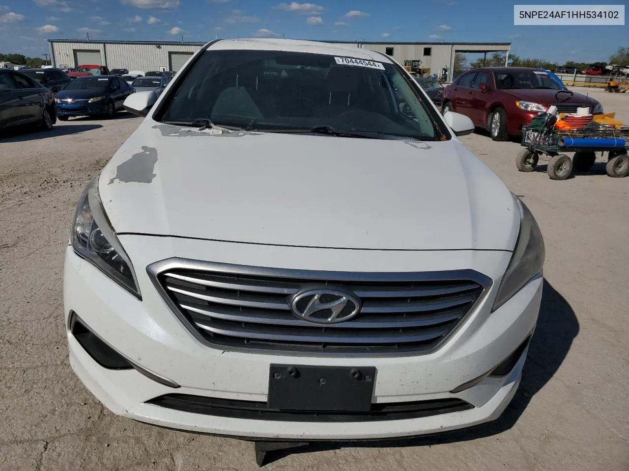 2017 Hyundai Sonata Se VIN: 5NPE24AF1HH534102 Lot: 70444544