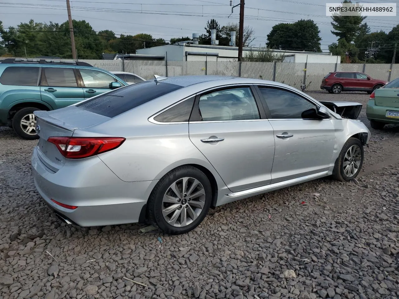 5NPE34AFXHH488962 2017 Hyundai Sonata Sport