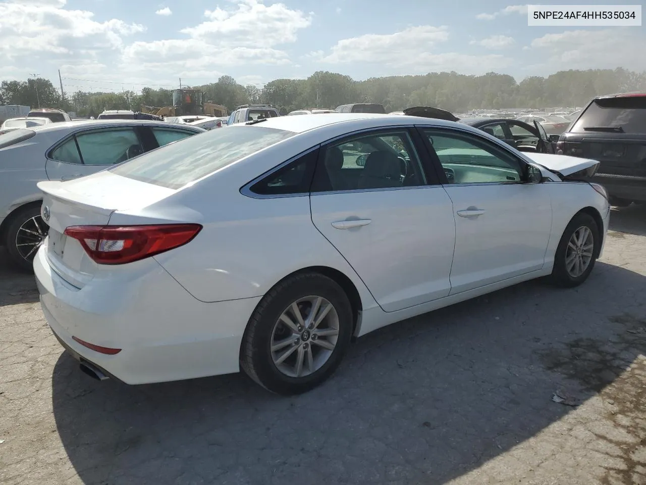 5NPE24AF4HH535034 2017 Hyundai Sonata Se