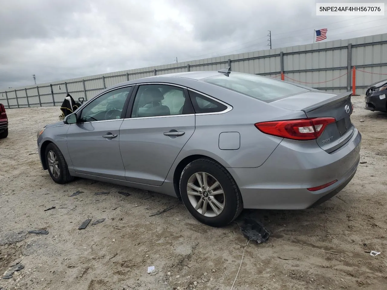 2017 Hyundai Sonata Se VIN: 5NPE24AF4HH567076 Lot: 70714894