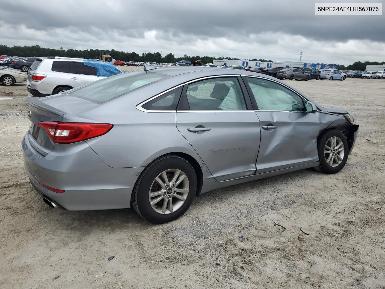 2017 Hyundai Sonata Se VIN: 5NPE24AF4HH567076 Lot: 70714894