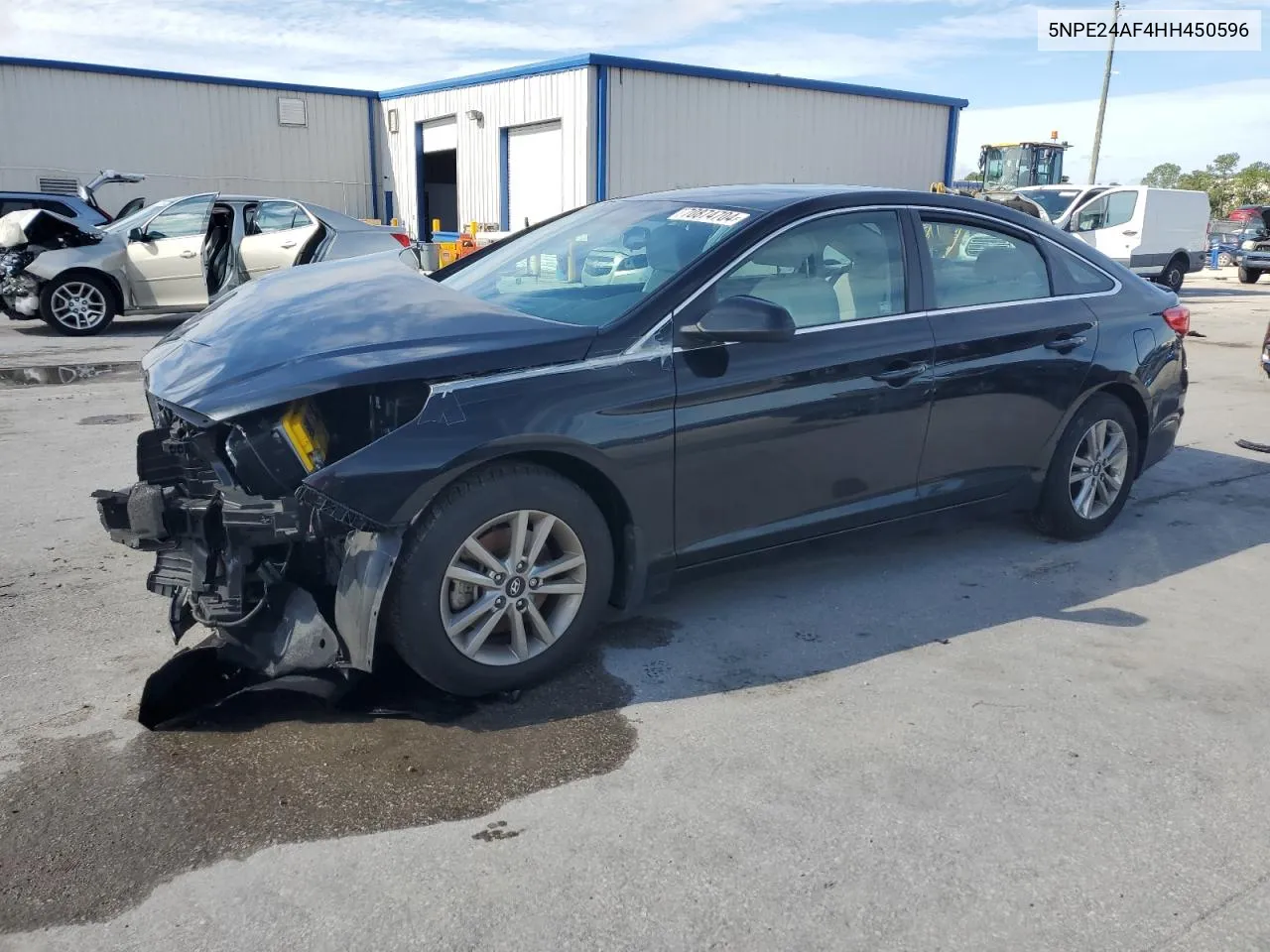 2017 Hyundai Sonata Se VIN: 5NPE24AF4HH450596 Lot: 70874704