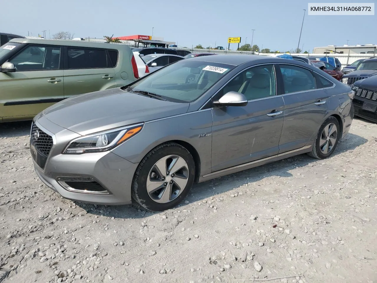 2017 Hyundai Sonata Hybrid VIN: KMHE34L31HA068772 Lot: 71039814